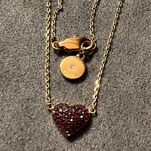 Michael Kors Gold Rose Heat Necklace